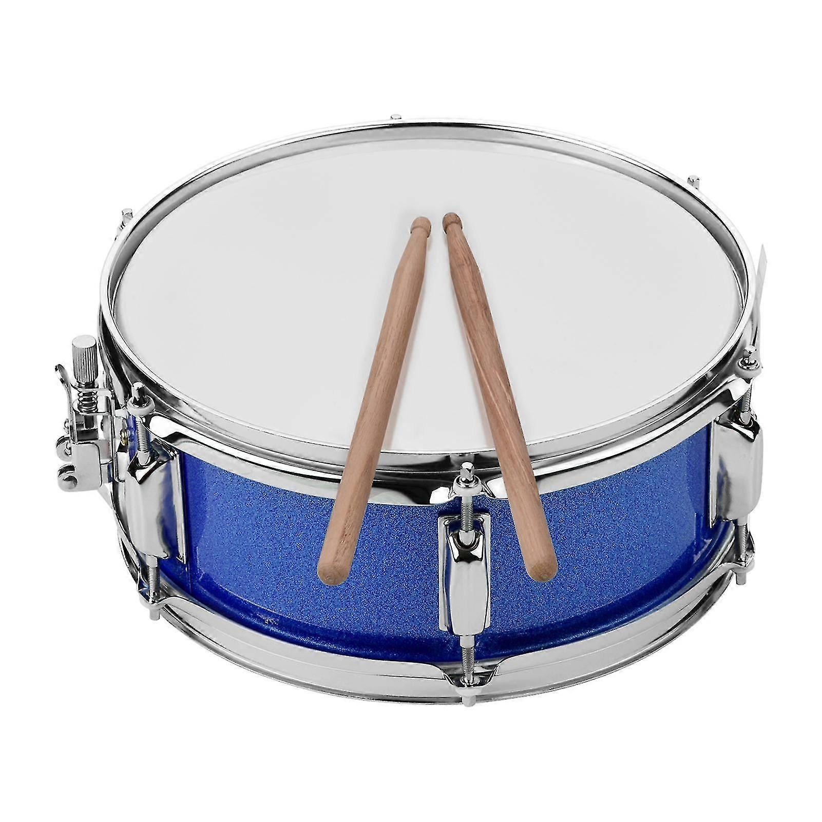 12inch Snare Drum Head with Drumsticks Shoulder Strap Drum Key for Student Band