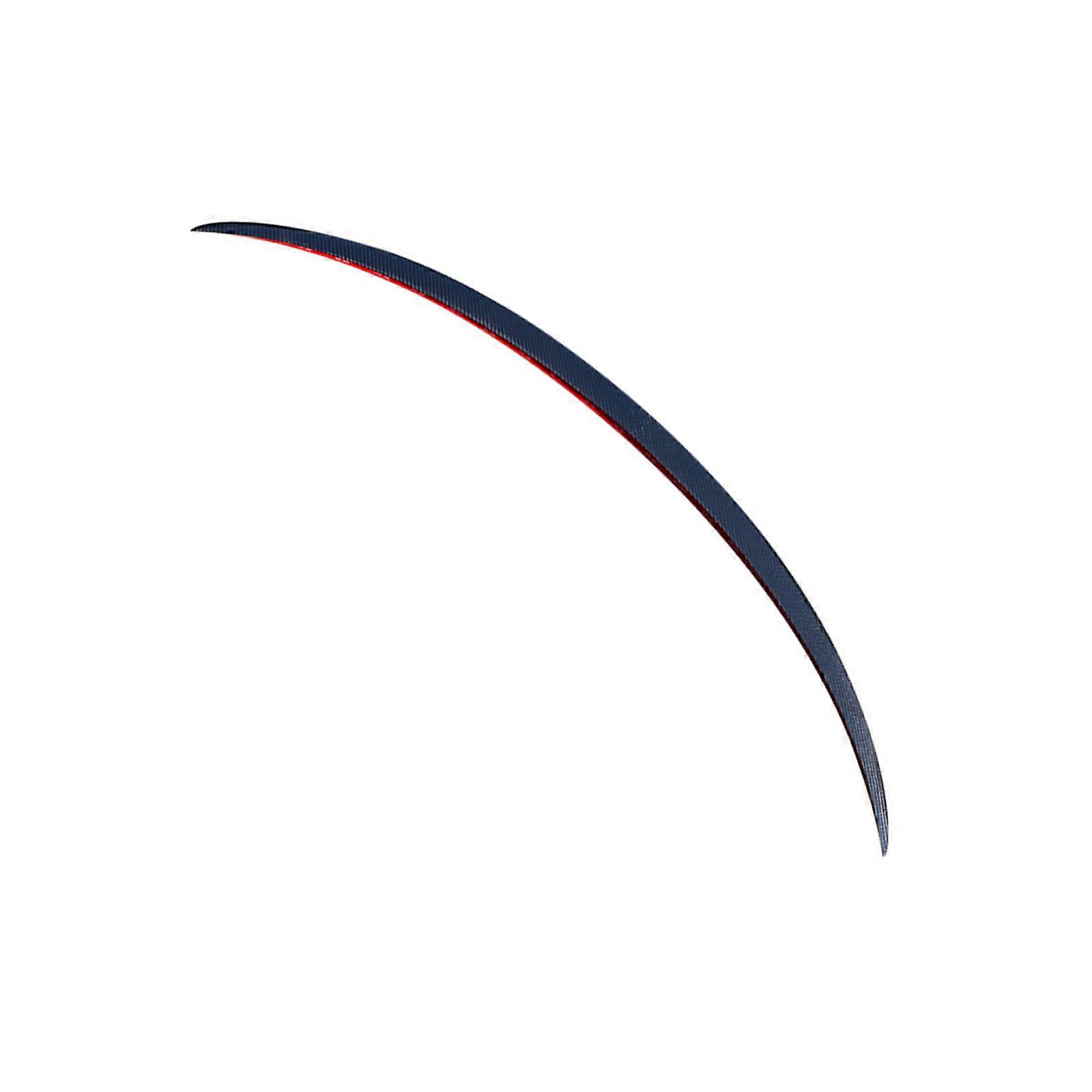 Carbon Fiber Trunk Wing Durable Carbon Fiber Rear Wing Vehicle Accessories Simple Installation Suitable for Multicolor