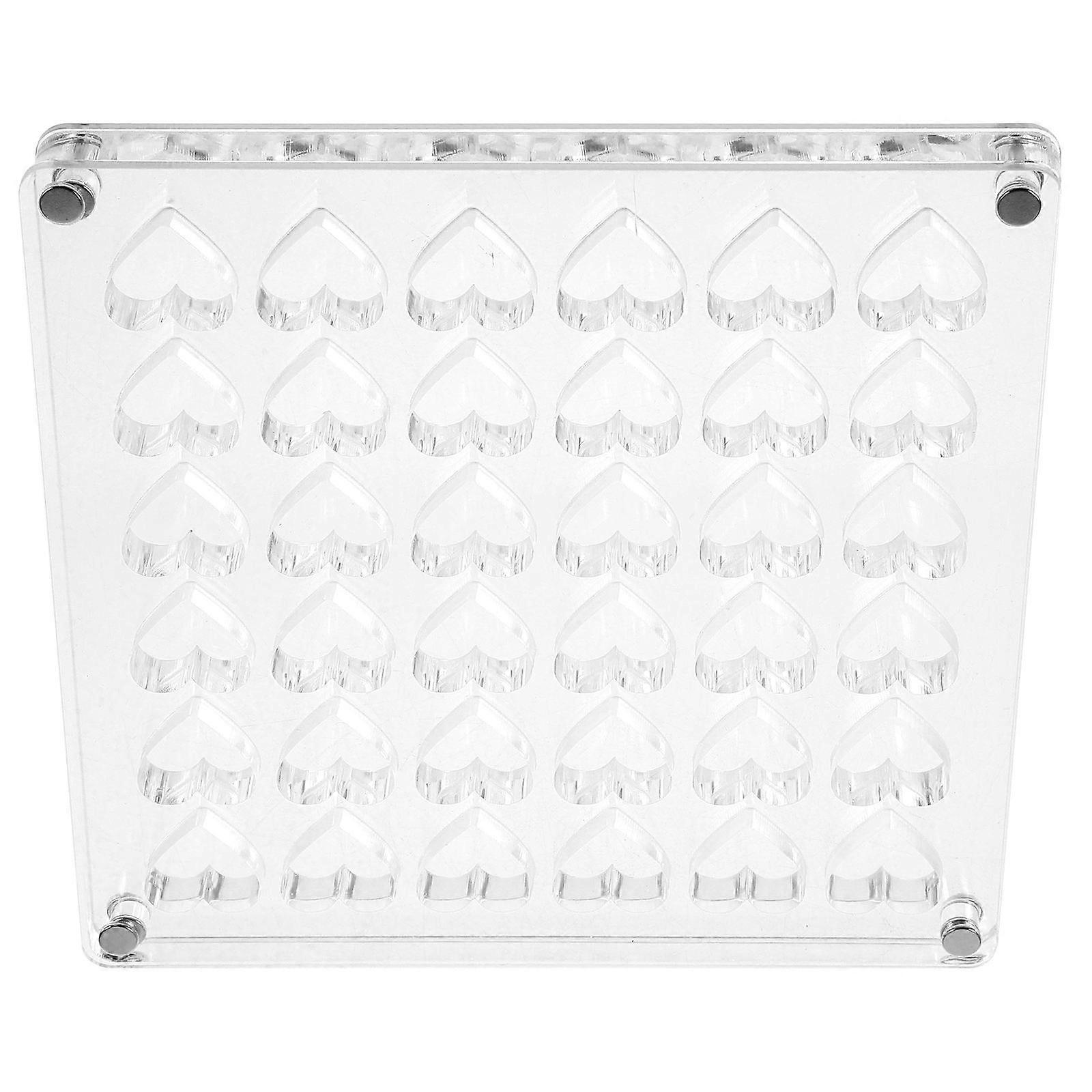 Acrylic Transparent Display Box for Storage Use Easy to Carry and Protect Shells 7.5 x 5.5 x 3