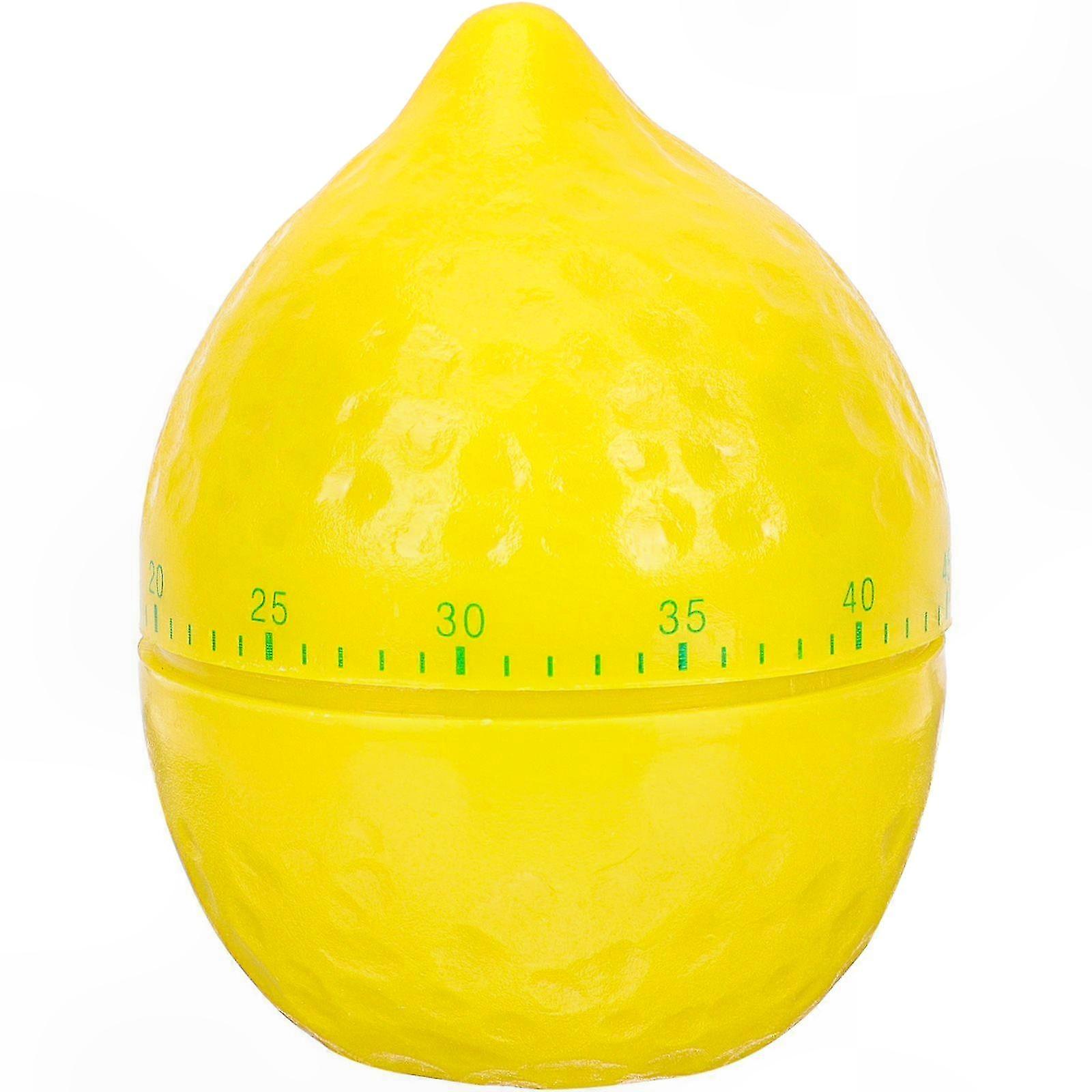 Lemon-Shaped Mechanical Kitchen Timer for Home Use, Countdown Timer for Cooking and Baking Tasks