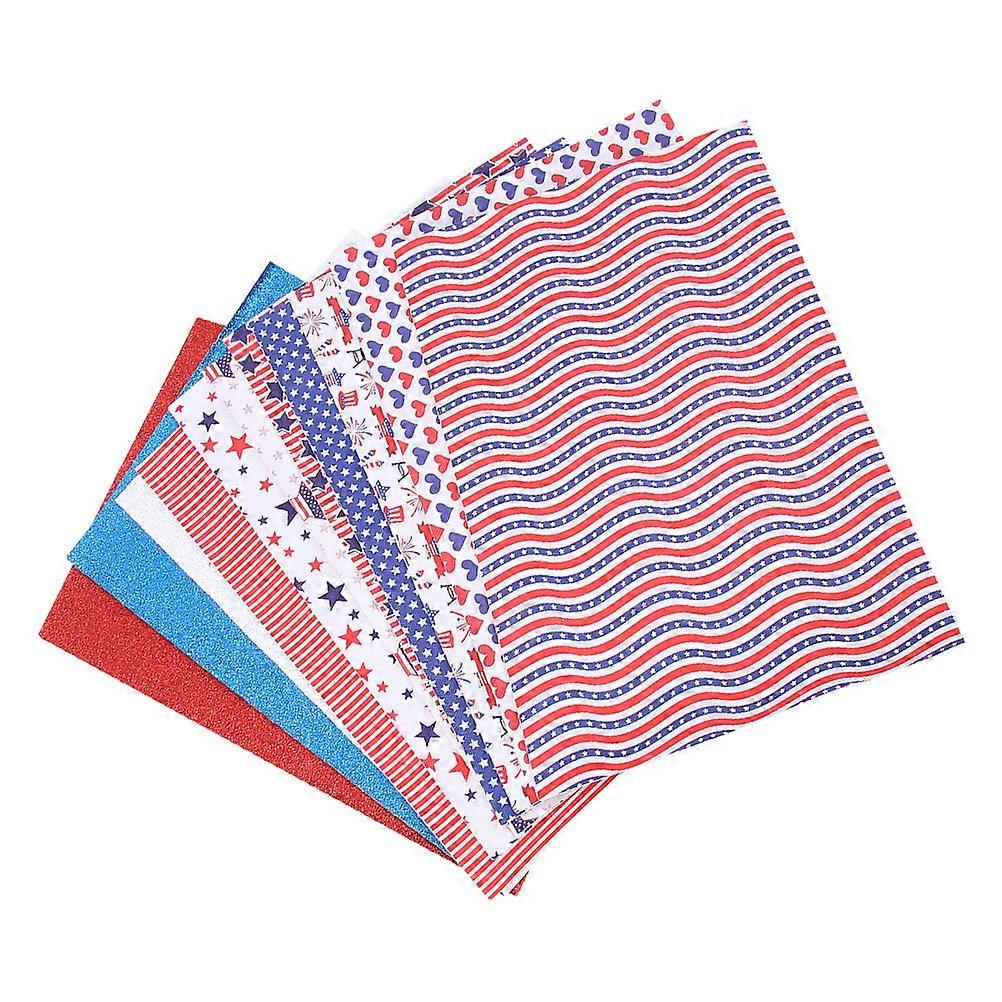 Practical DIY Decoration 11Pcs Creative Leather Fabric Ideal For Craft Enthusiasts Assorted Color Use