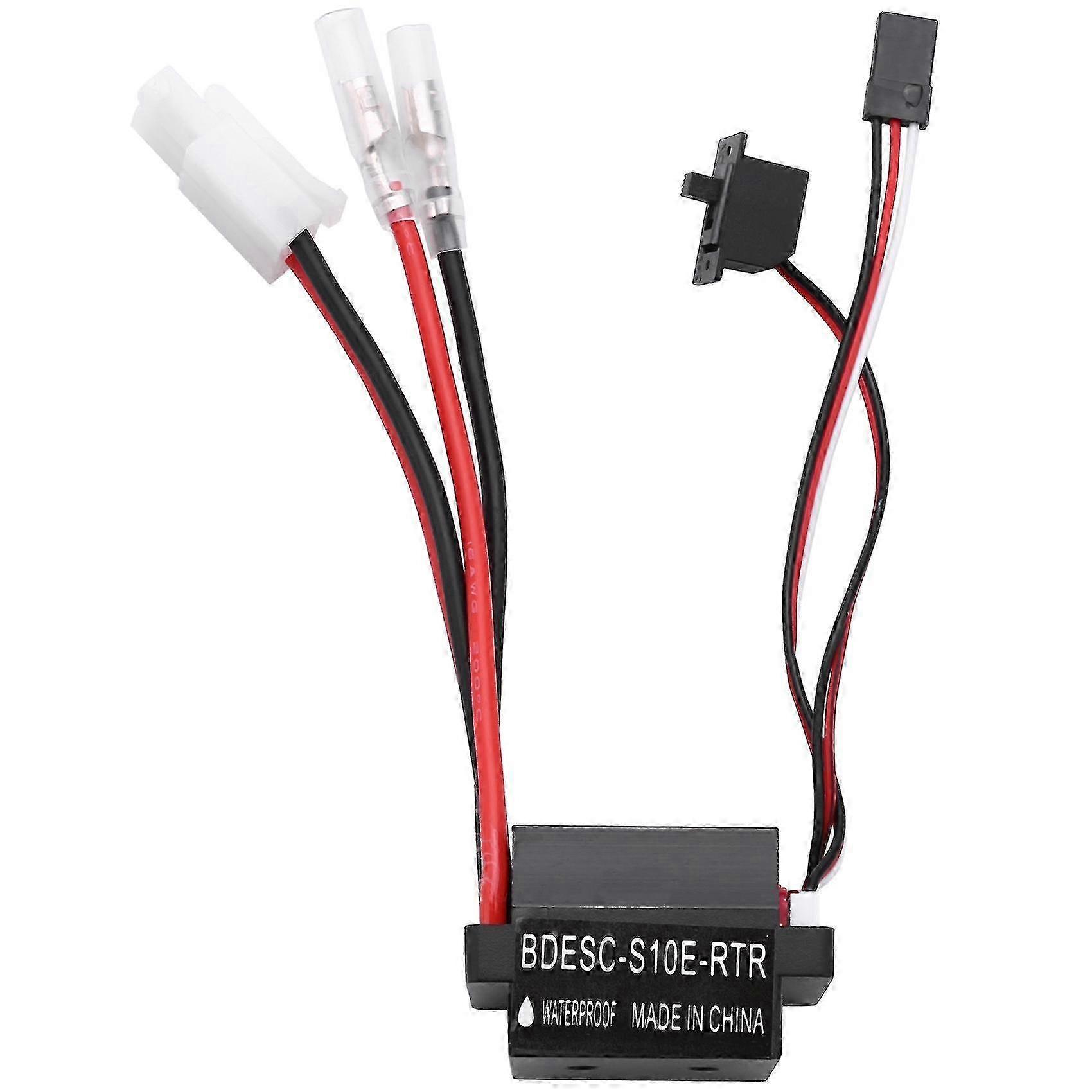 320a 6-12v Brushed Esc Speed Controller W/2a Bec For Rc Boat U6l5