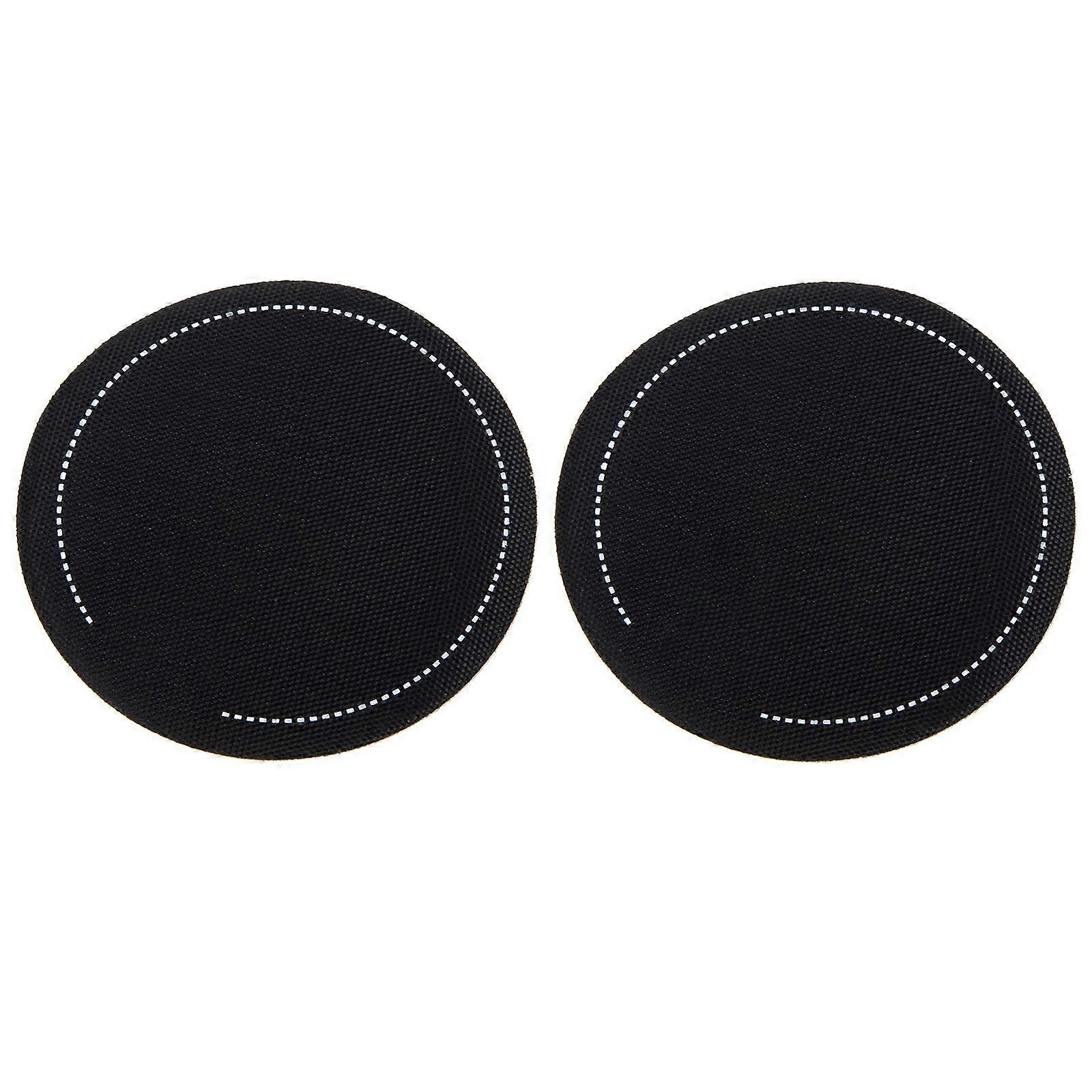 Drum Set Supply Percussion Drum Set Sticker Reinforcement Protection Cloth Material 6.5x6.5cm For Single Pedal Protection 2Set