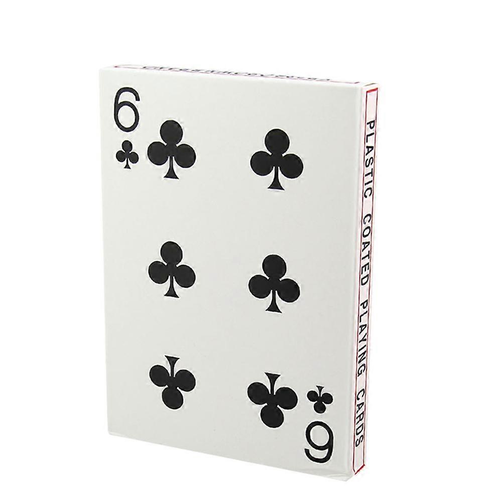 Large Playing Cards White for Playing Durable Board Game Poker Experience