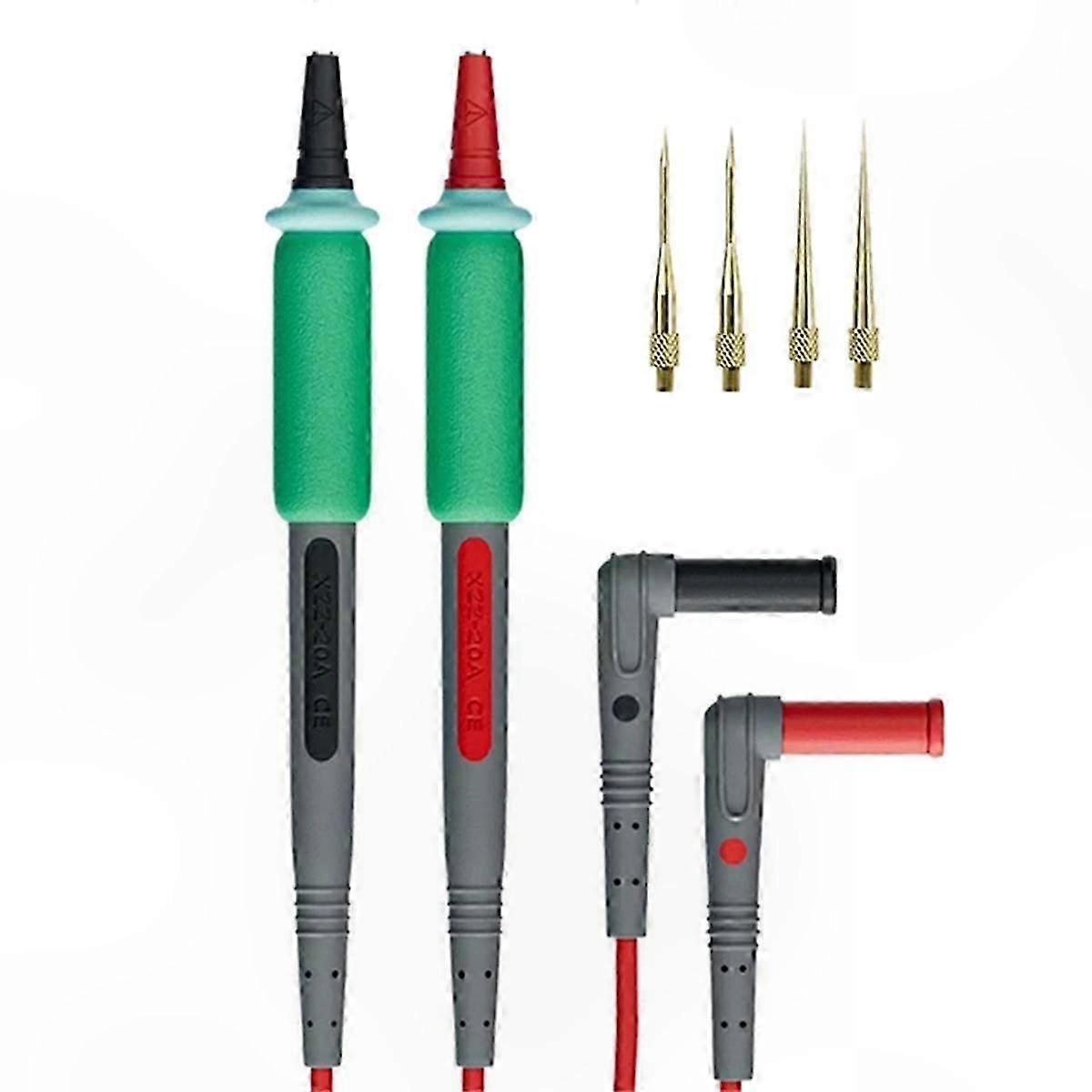 High-Performance Multimeter Test Leads, 1000V 20A Capacity for Digital Measurements