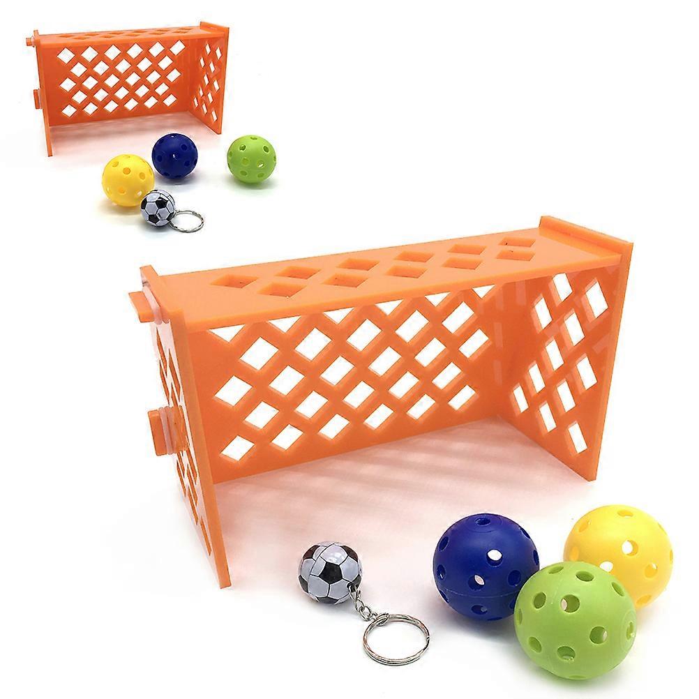 Mini Football Field for Bird Training Durable, Field for Parrot Intelligence Development and Mental Exercise