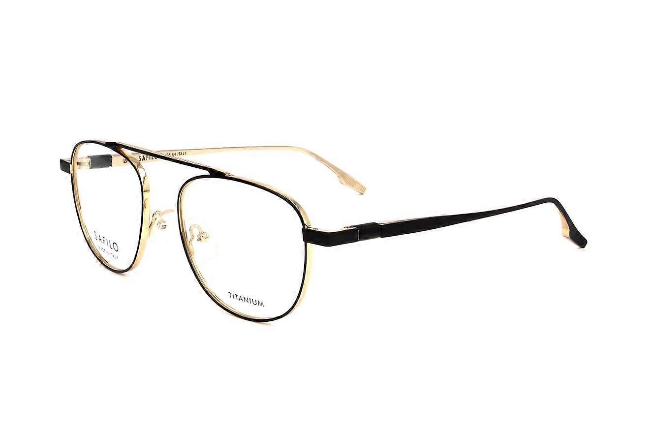 Eyewear Frames Safilo REGISTRO 03 2M2 BLACK GOLD 53/19/145 MAN