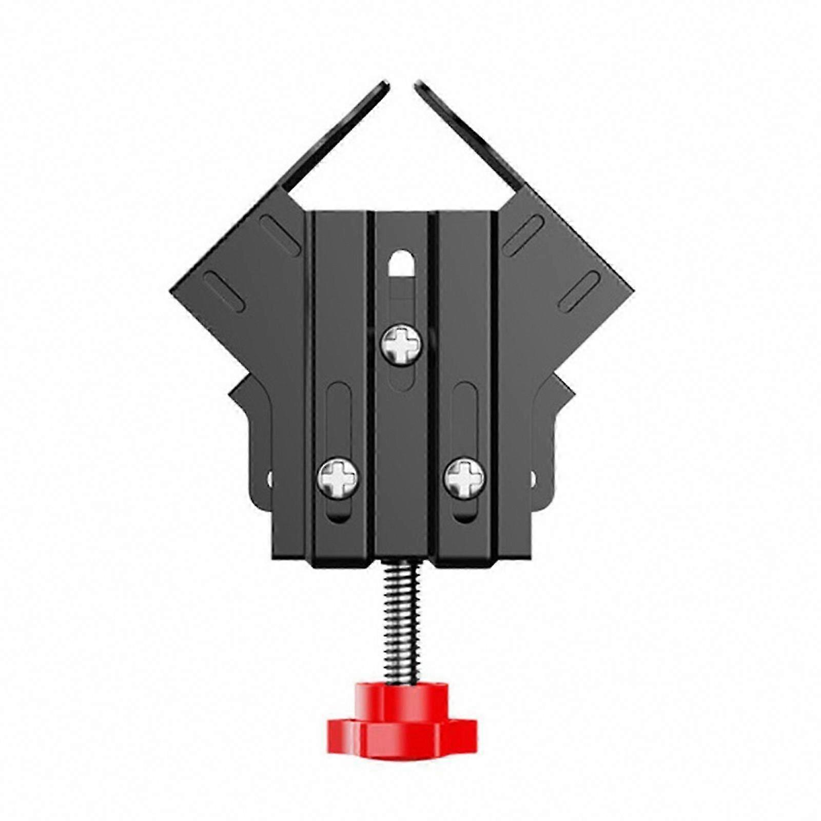 Multifunctional 90 Degree Corner Clamp Single Hand Operations for Woodworking Metal Welding and DIY Projects