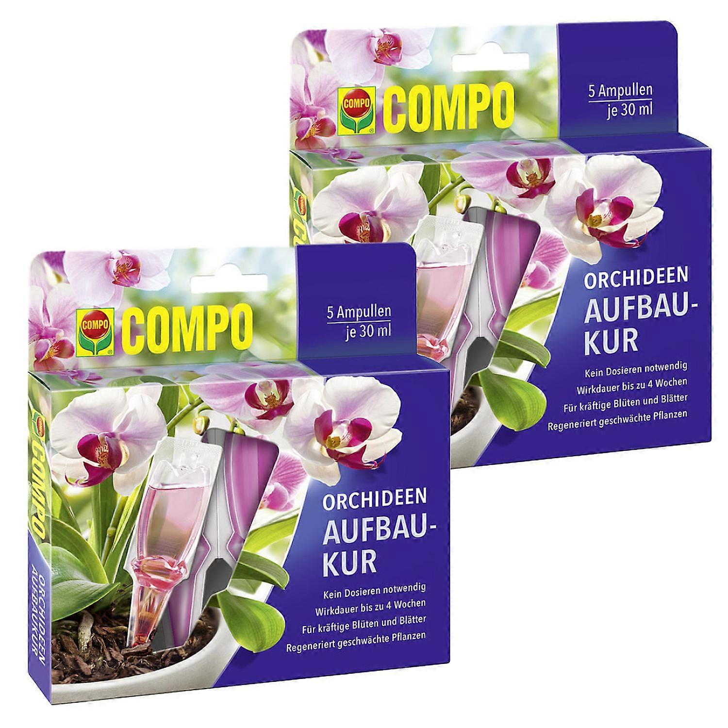 2 x COMPO orchid restoration, 5 x 30 ml