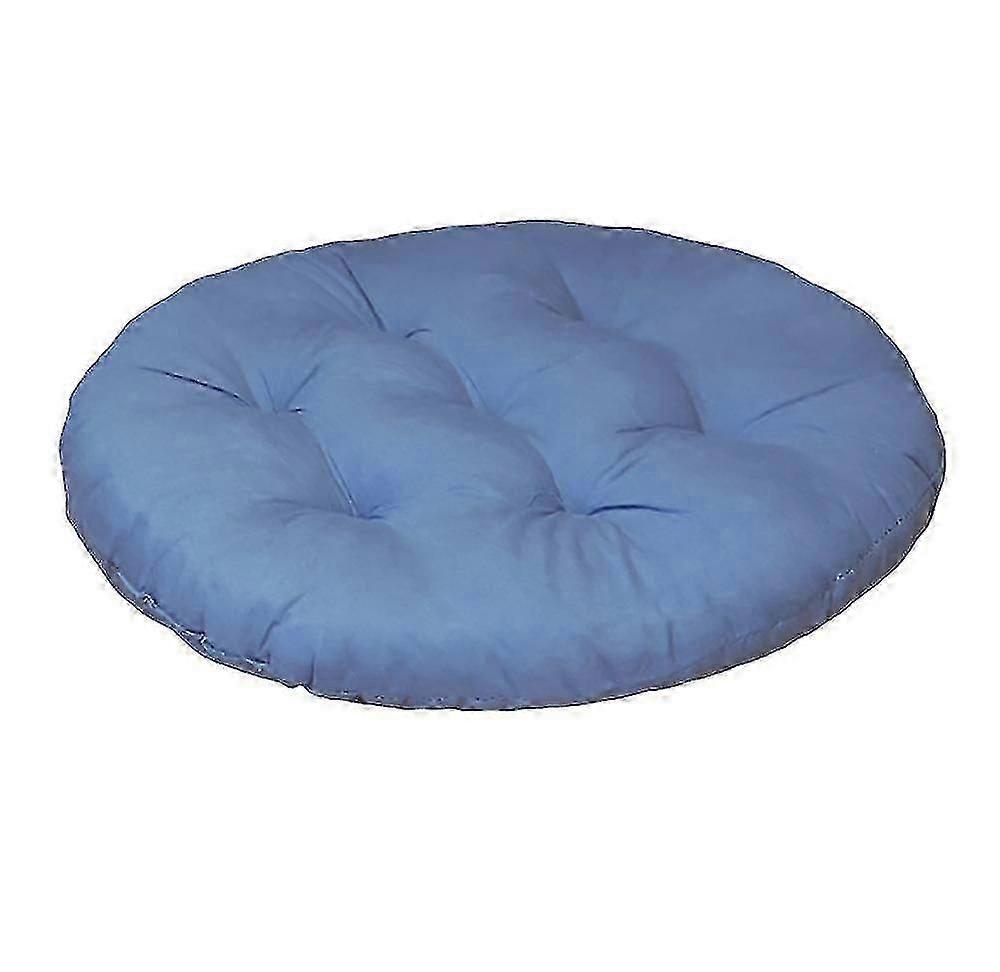 シートクッション ラウンド型 40cm (2個入) - 快適なチェアクッション - 円形整形外科用シートパッド - (ブルー、2個セット - 40cm)