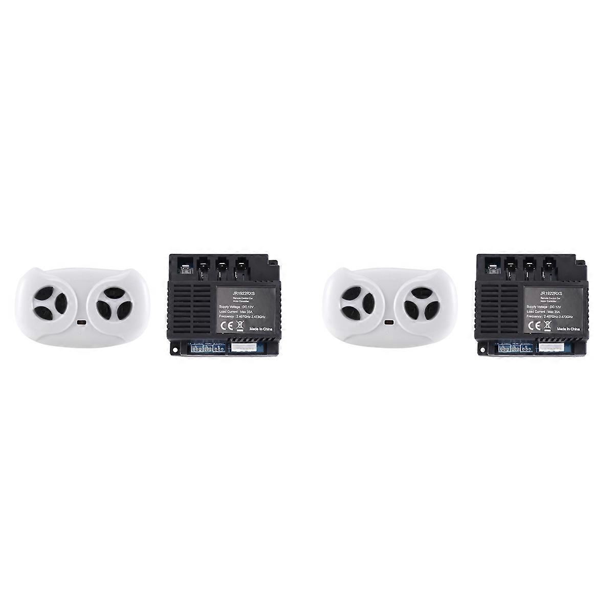 2X JR1922RXS 12V Kids Electric Vehicle 2.4G Bluetooth Remote Control and Receiver for Children Elect