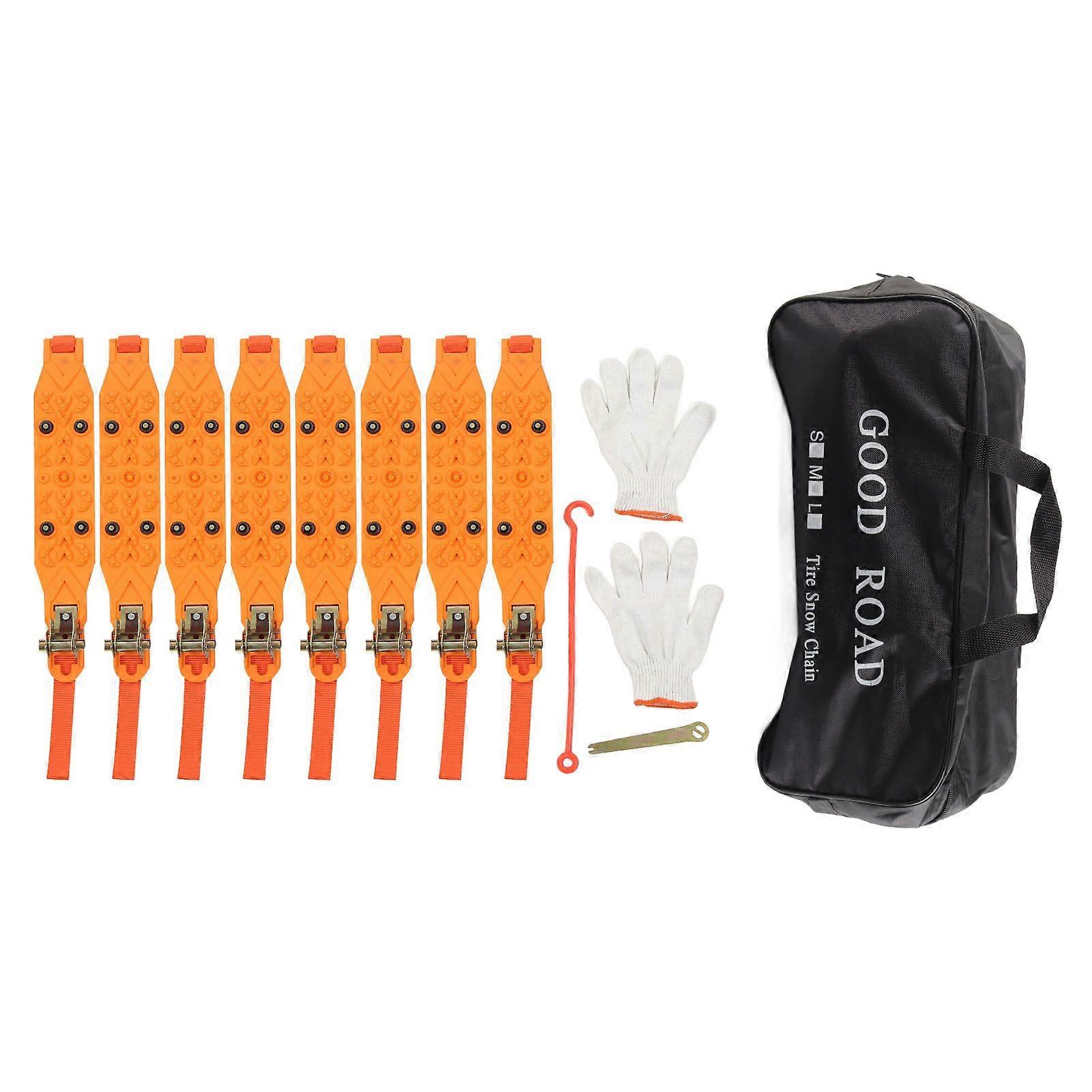 tire safety chains 8 pcs for 155mm?266mm car suv mpv