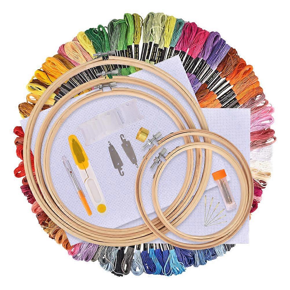 Embroidery Set Kit 1 Set Designed For Family And Friends 26.00X26.00X1.00cm With Cross Stitch Function 1Set