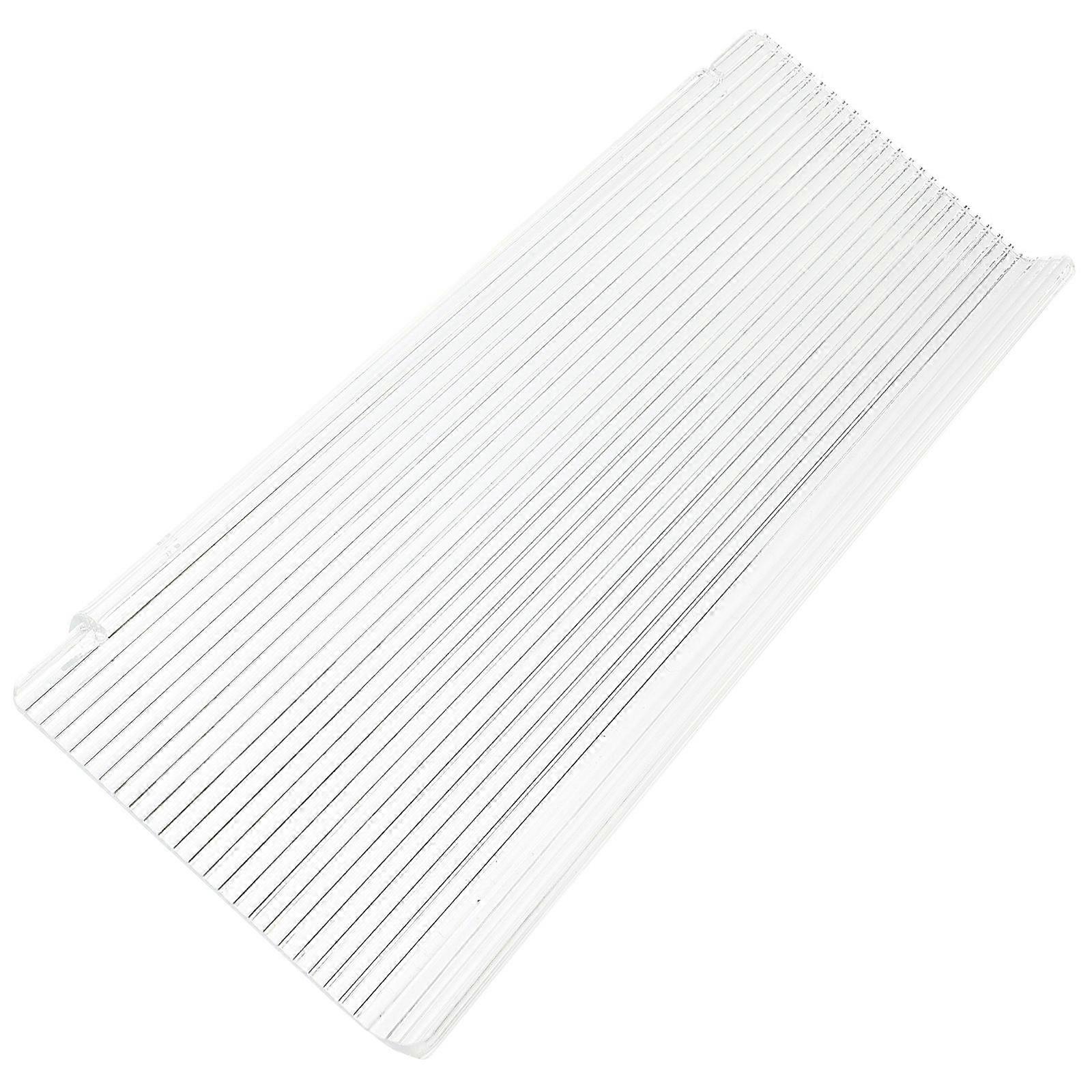 Acrylic Bathroom Wall Shelf for Storage Clear Transparent Large Capacity No Punching Design