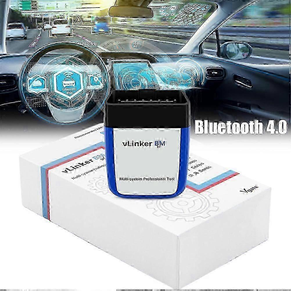 VGATE VLinker BM+ OBD2 Scanner  Bluetooth Car Diagnostic Tool for iOS & Android