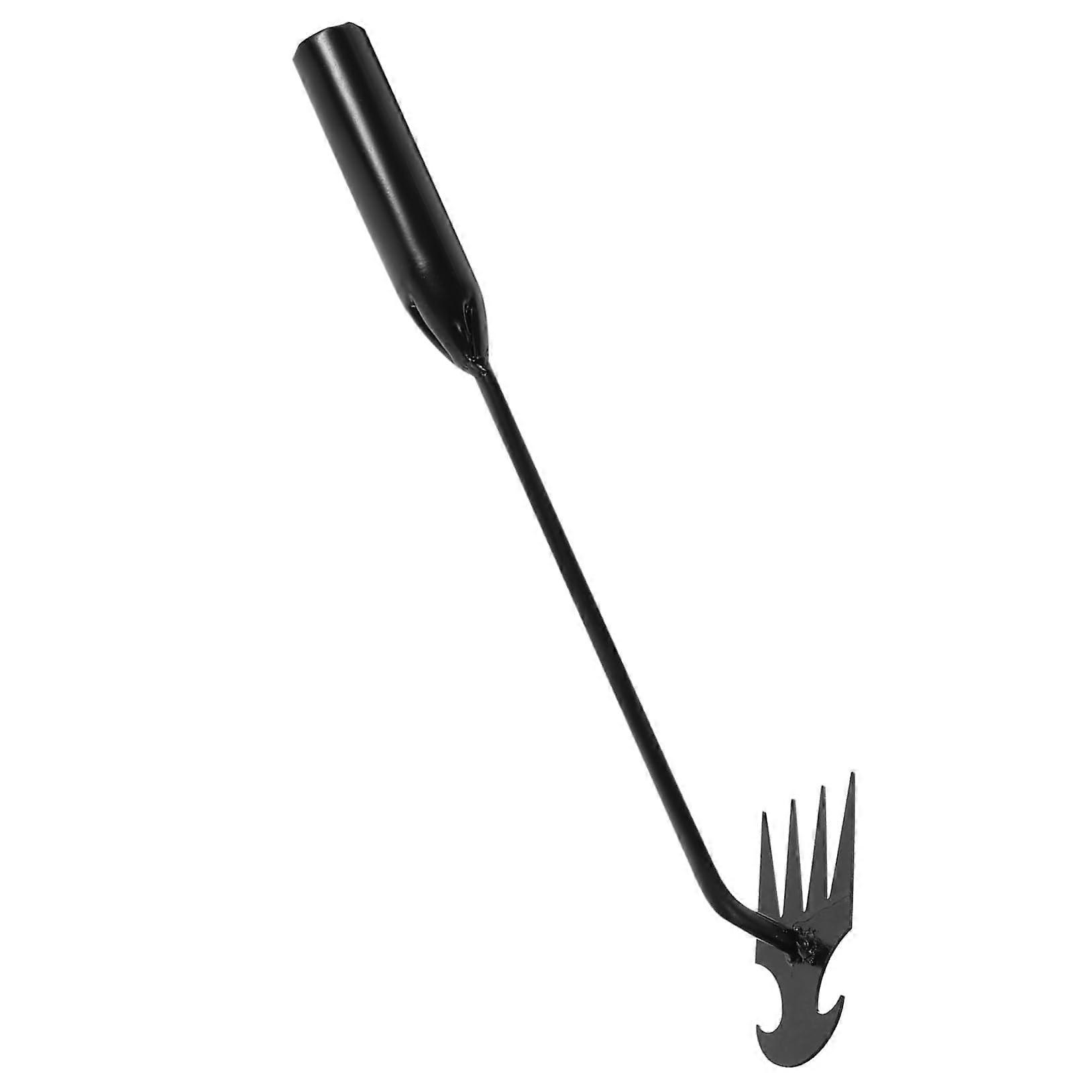 Multifunctional garden tool hand weed puller for removing grass and moss between paving stones, a durable solution for garden maintenance.