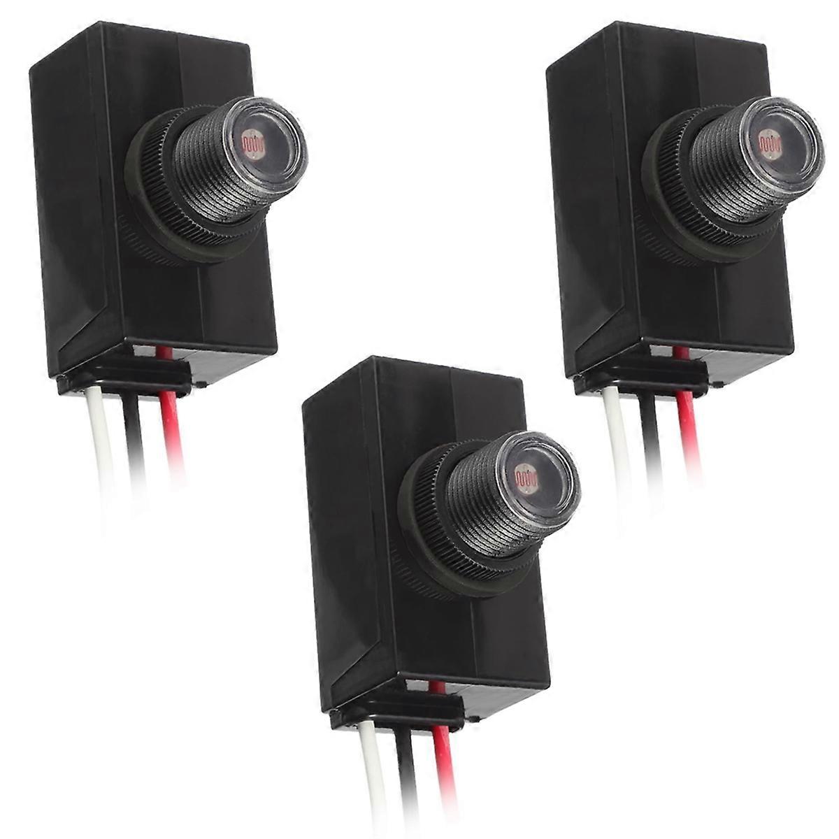 Dusk to Dawn Sensor for Outdoor Lighting Photoelectric Switch Photocell Light Sensor Hardwired Post