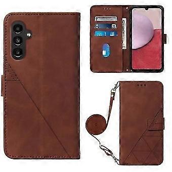 For Samsung Galaxy A25 5G / A24 Crossbody 3D Embossed Flip Leather Phone Case