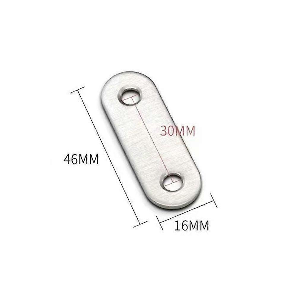 Steel Corner Code Flat Mending Plate Furniture Joint Fixing