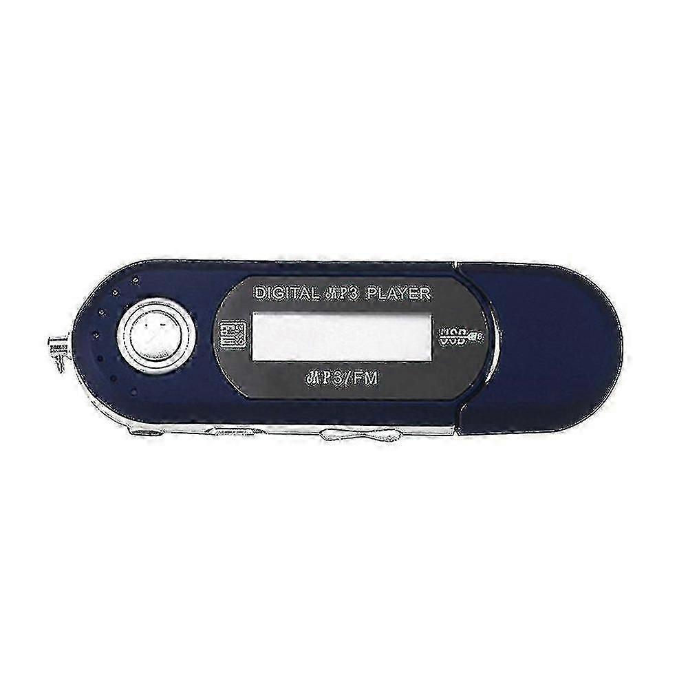 Compact USB MP3 Player with Digital LCD Display, 32GB Expandable Memory & FM Radio - Stylish Colours for UK Music Lovers