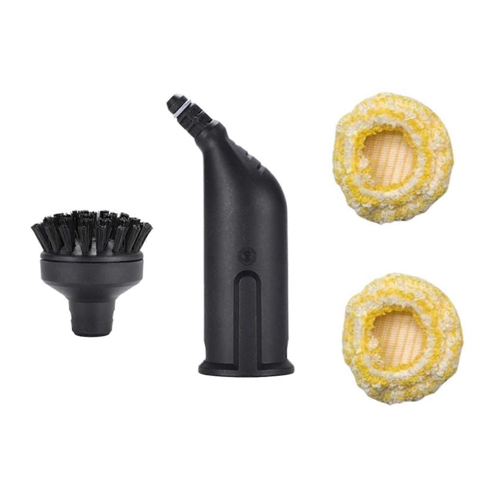 Accessory for Kärcher Steam Cleaner SC2 SC3 SC4 SC5 with Large Round Brush Nozzle Steam Cover Cloth 1 Piece