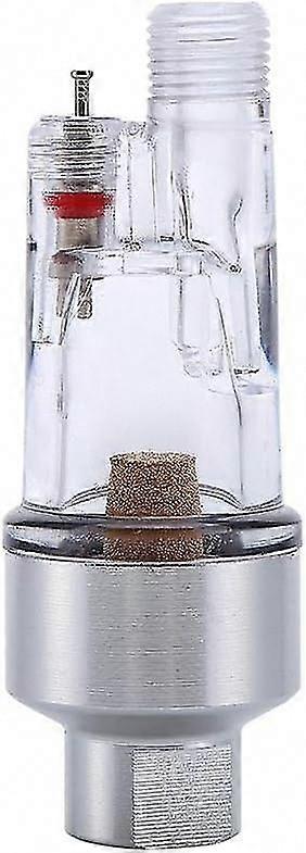 Mini Airbrush Inline Air Filter Water Separator for 1/4" Thread Airbrushes & Hoses