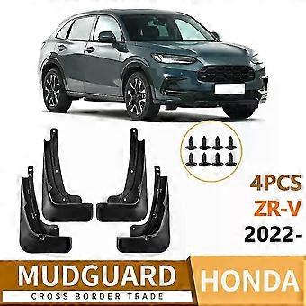 Applies to 4 PCS Car Mudflaps for Honda ZR V 2022 2023 2024 ZRV HR V HRV Car Fender Mud Guard Flaps Splash Flap Mudguards Auto Accessories