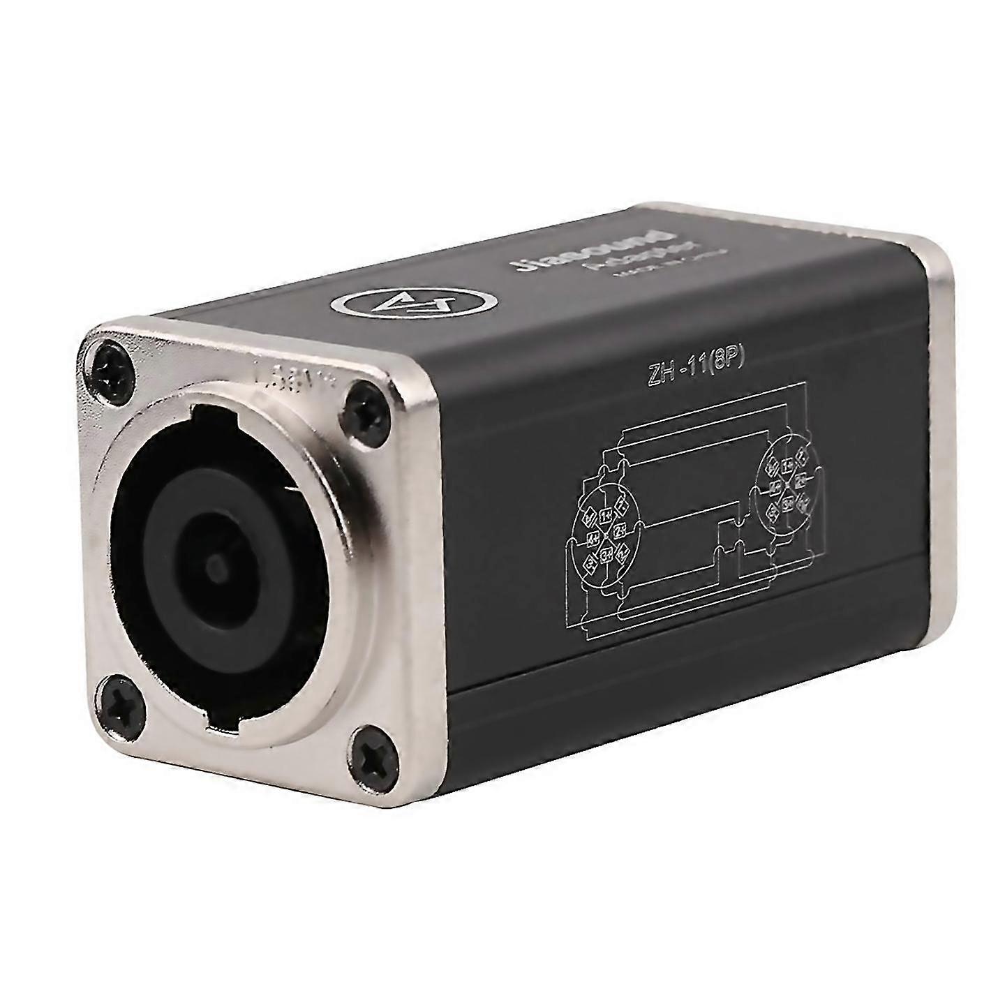 For Audio Plug Coupler Led Power Con Ac Coupler And Black Silver