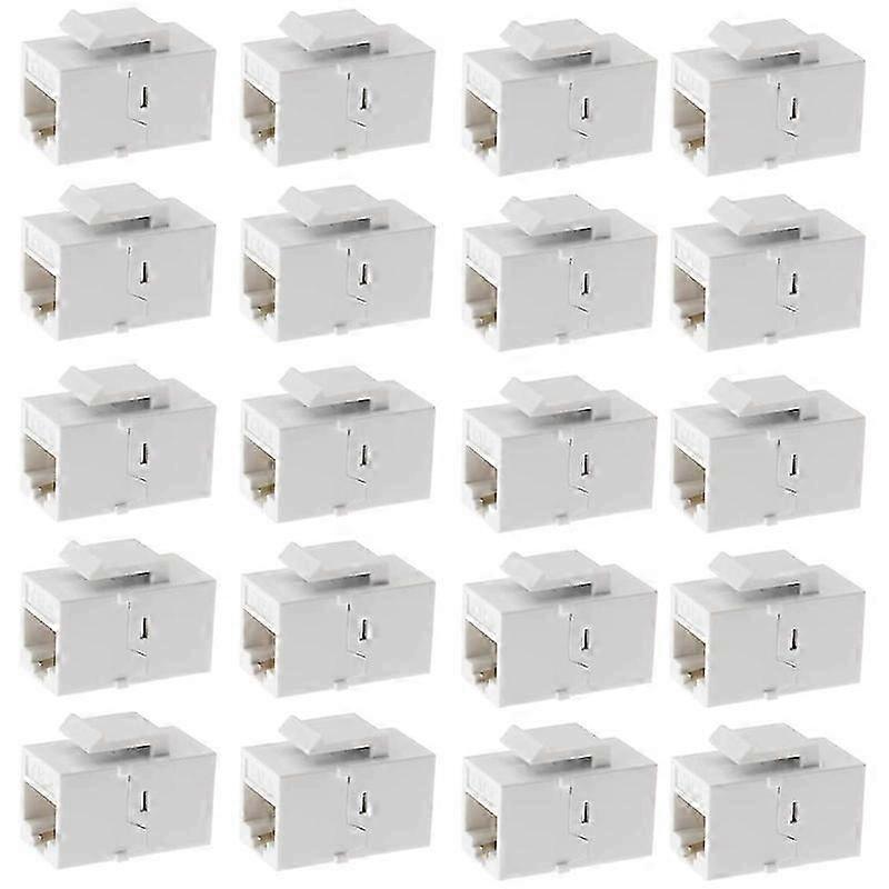 Ethernet Coupler, 20Pack Cat6 RJ45 Jack Inline Female Connectors