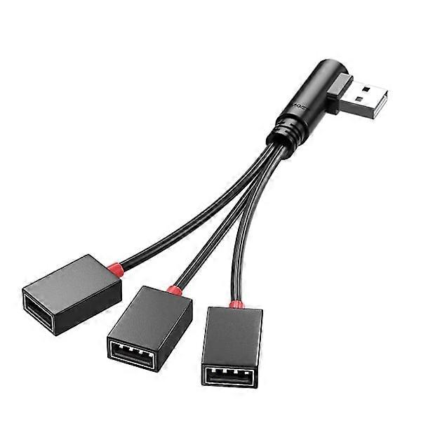 USB 2.0 Adapter 1 to 3 USB Splitter USB Extension Cable USB Multiport for Laptop/Mac Charging