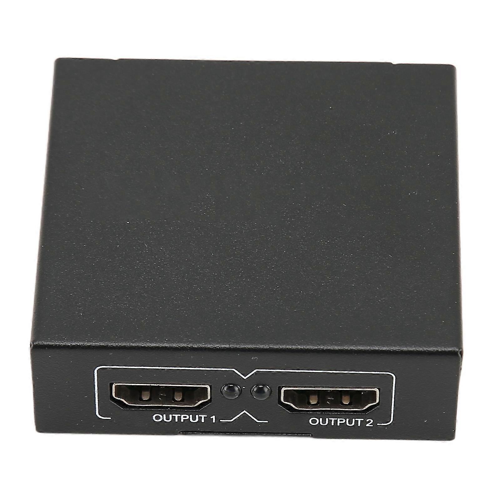 HD Multimedia Interface Splitter 1 In 2 Out 1080P 3D US Plug