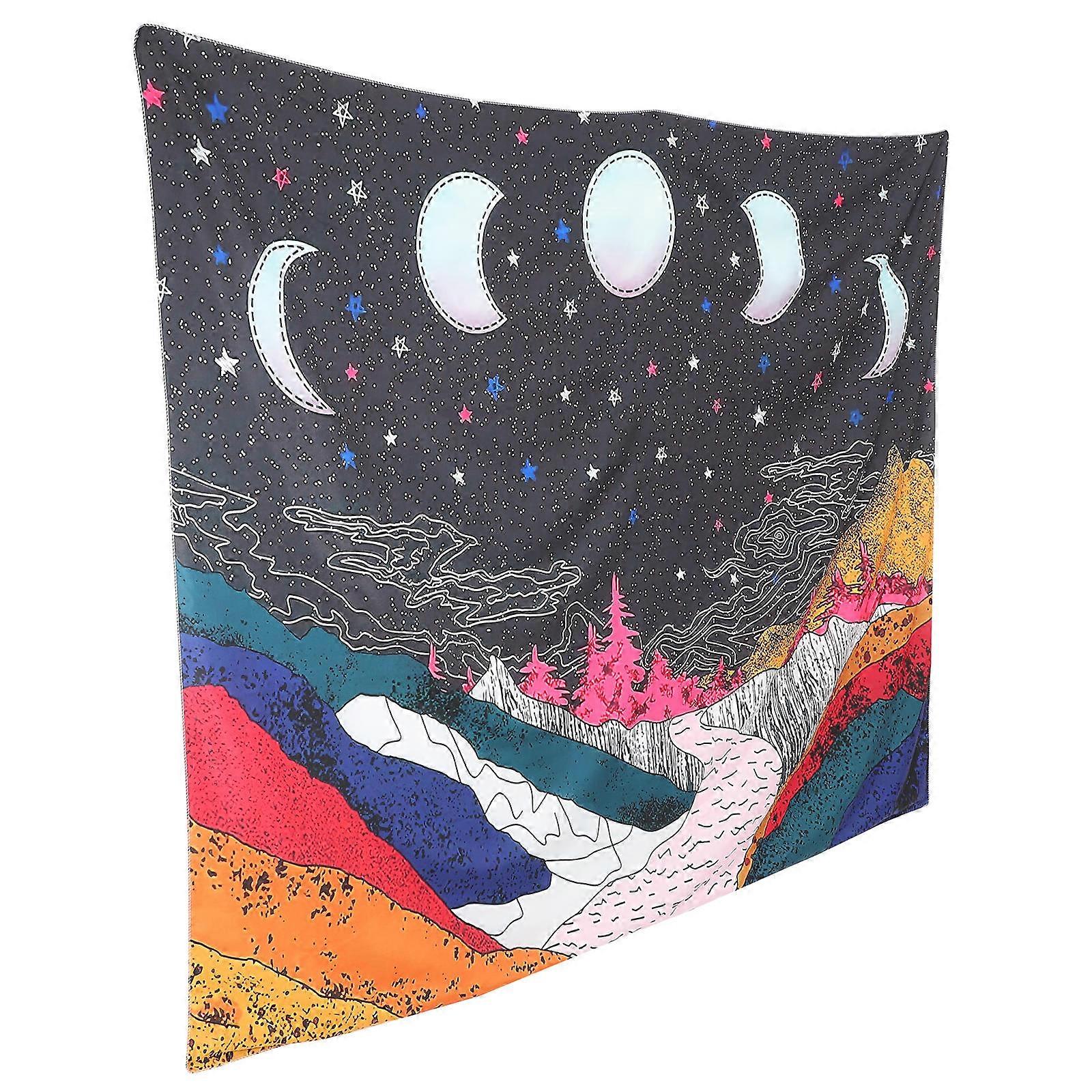 Bohemian Wall Tapestry for Home Decor Multi Color Hanging Bedroom Tapestry