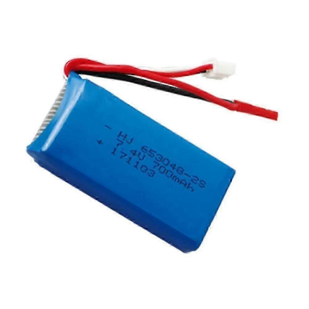 7.4v 700mah Lipo Batterie für ft007 Fernbedienung Boot Schnellboot Fx059 F1 Syma Fernbedienung Flugzeug Li-po 2s 7.4 653048/14500