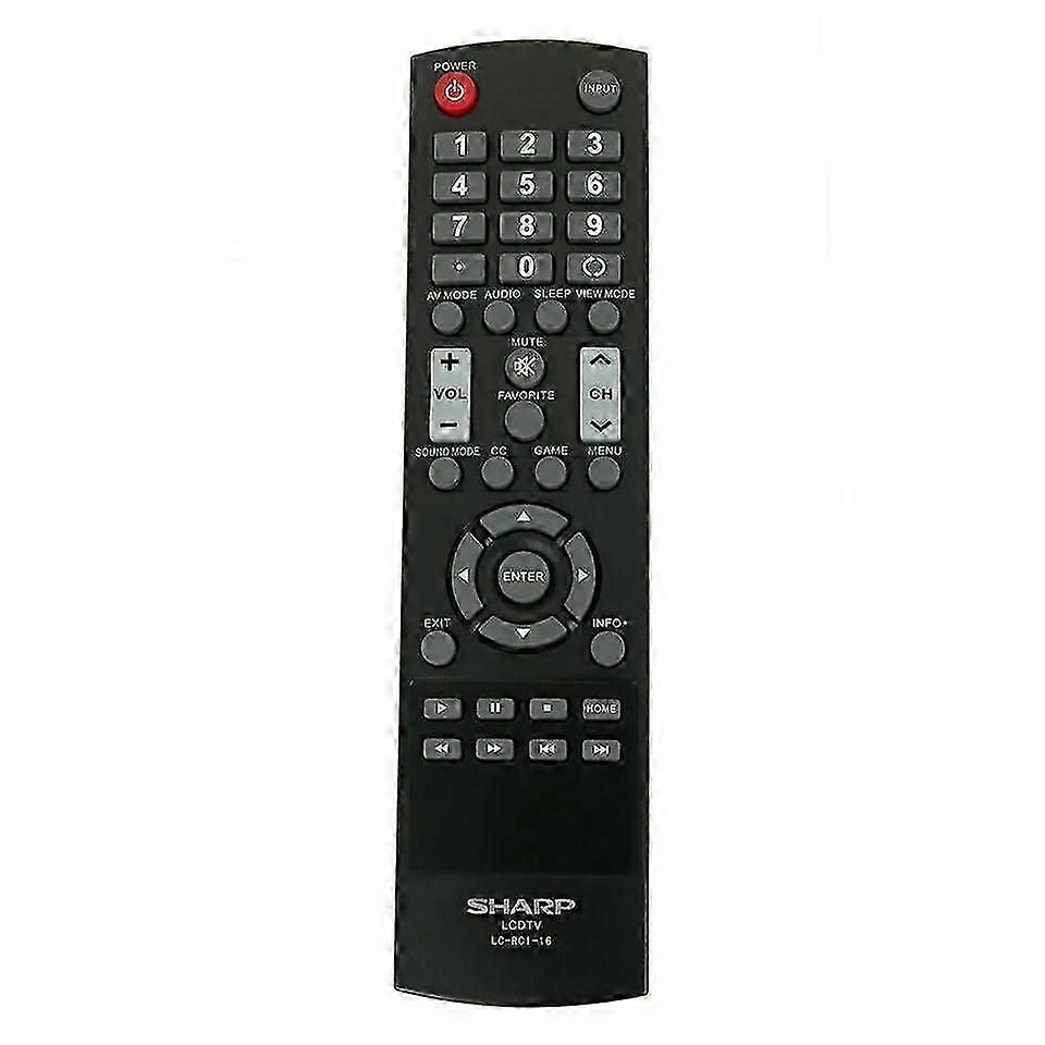 New Original For Sharp LC-RC1-16 LCD TV Remote Control LCRC116 LCDTV LC32LB370