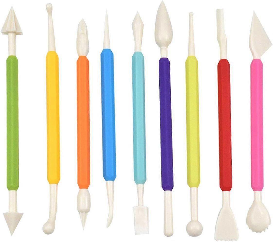 Pastry Modeling Tools, 9 Pcs Fondant Modeling Tools, Cake Decorating Tools