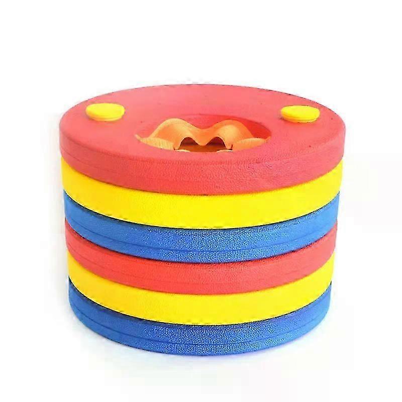 مجموعة أقراص السباحة رغوة إيفا العائمة الأكمام نفخ شارة بدلة كبيرة الطفو الطفل تمارين السباحة دوائر خواتم