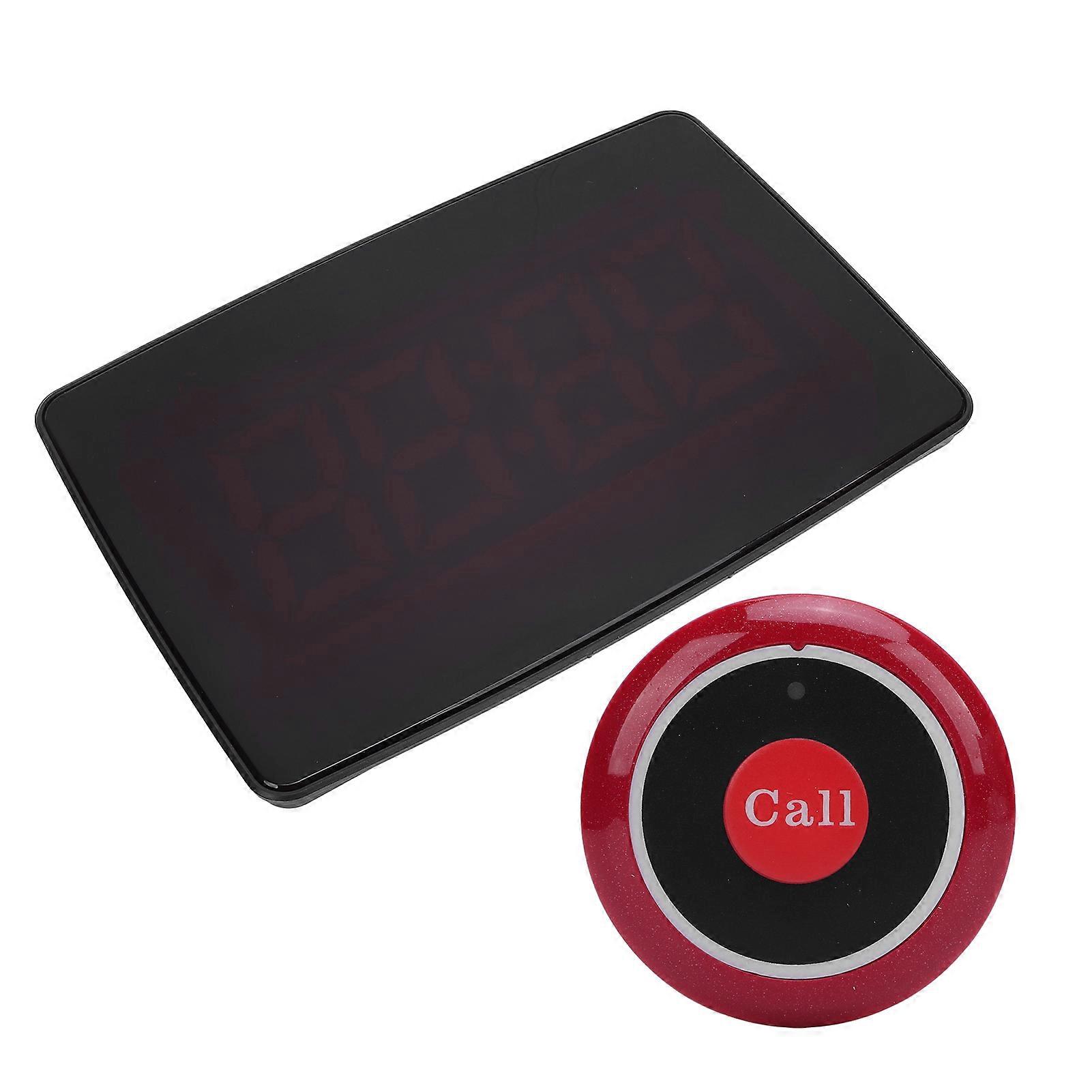 Wireless Calling System 30 Pager Call Bells with IPX4 Display Receiver