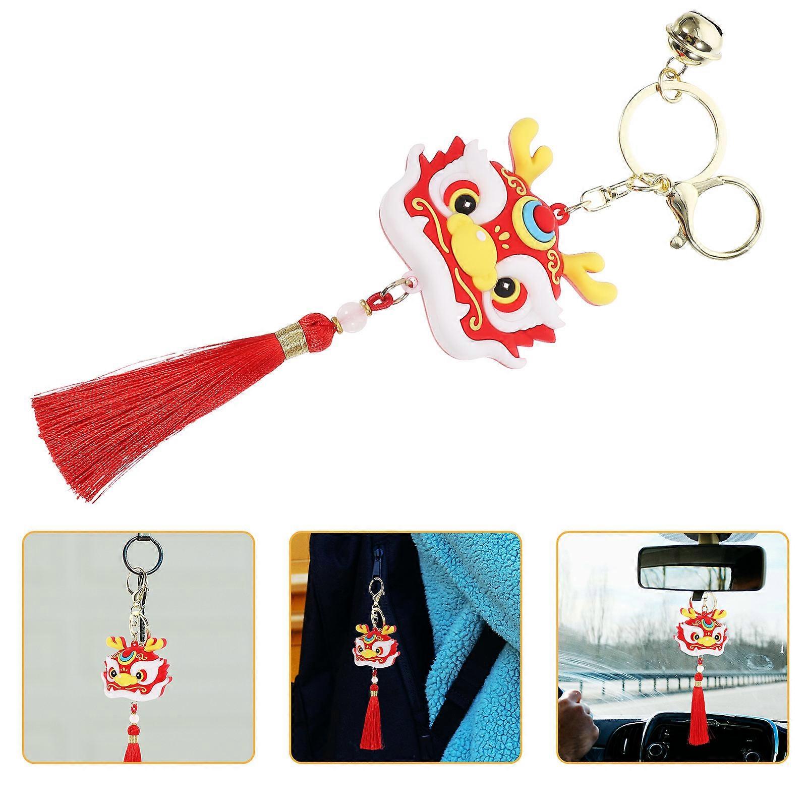 Dragon Keychain 3Pcs Key Pendant for Bag Hanging Ornament