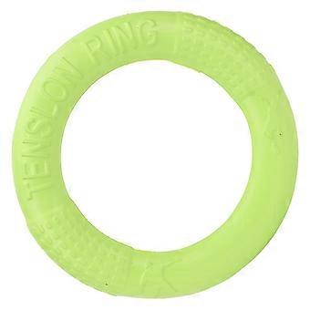 Pet Pull Ring Elastic EVA Small Exercise Jumping Training Running Dog Training Ring for Puppy Green