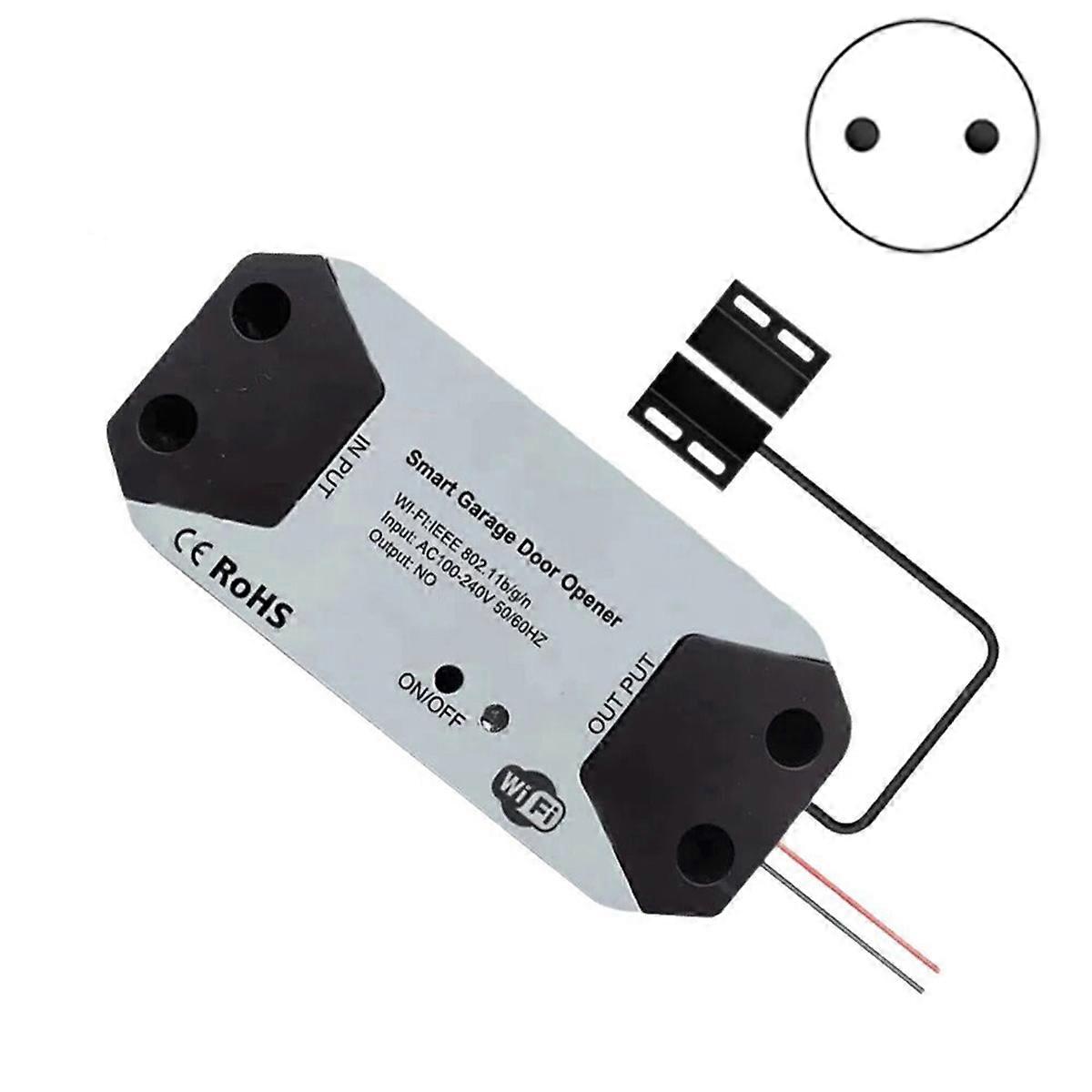 Smart Garage Door Opener Controller Compatible with for EU PLUG