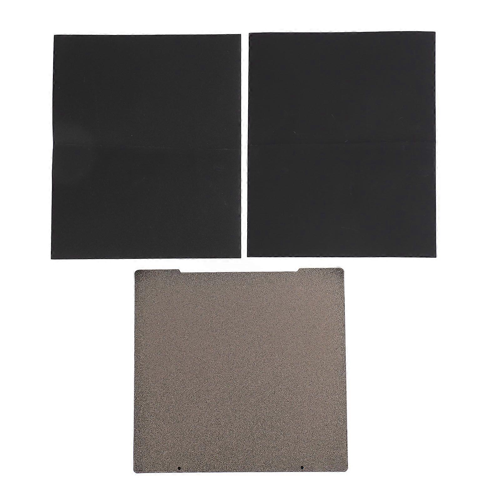 3D-Drucker-Bauplatte, doppelseitig strukturiert, PET, mattiertes PEI-Stahlblech für Prusa I3 MK52 MK3 MK3S MK3s Plus MK4