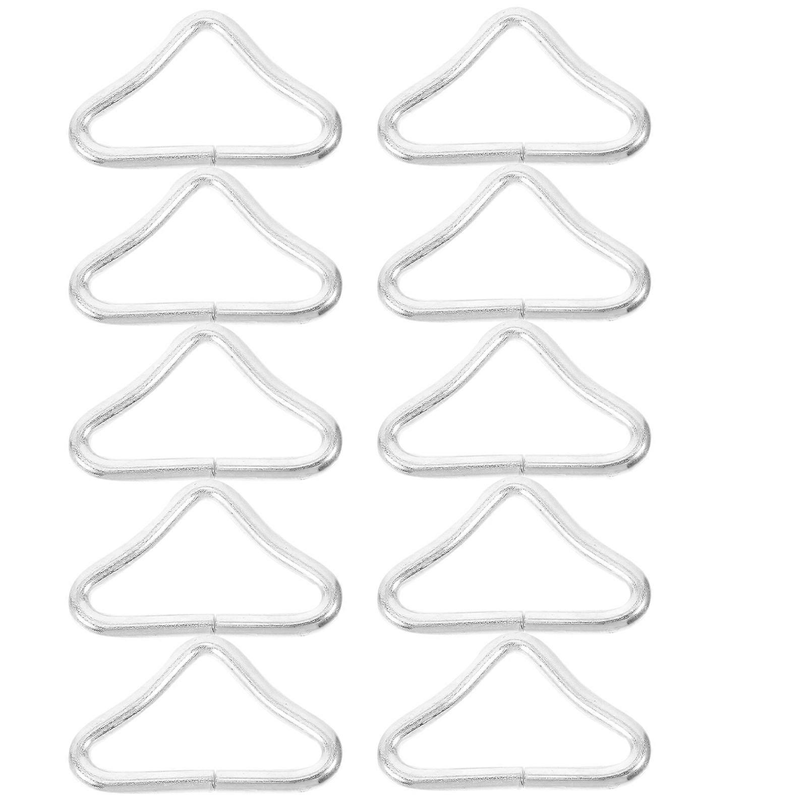Bungee Bed Triangle Ring Triangle Trampoline Parts for Trampoline Use 10Pcs