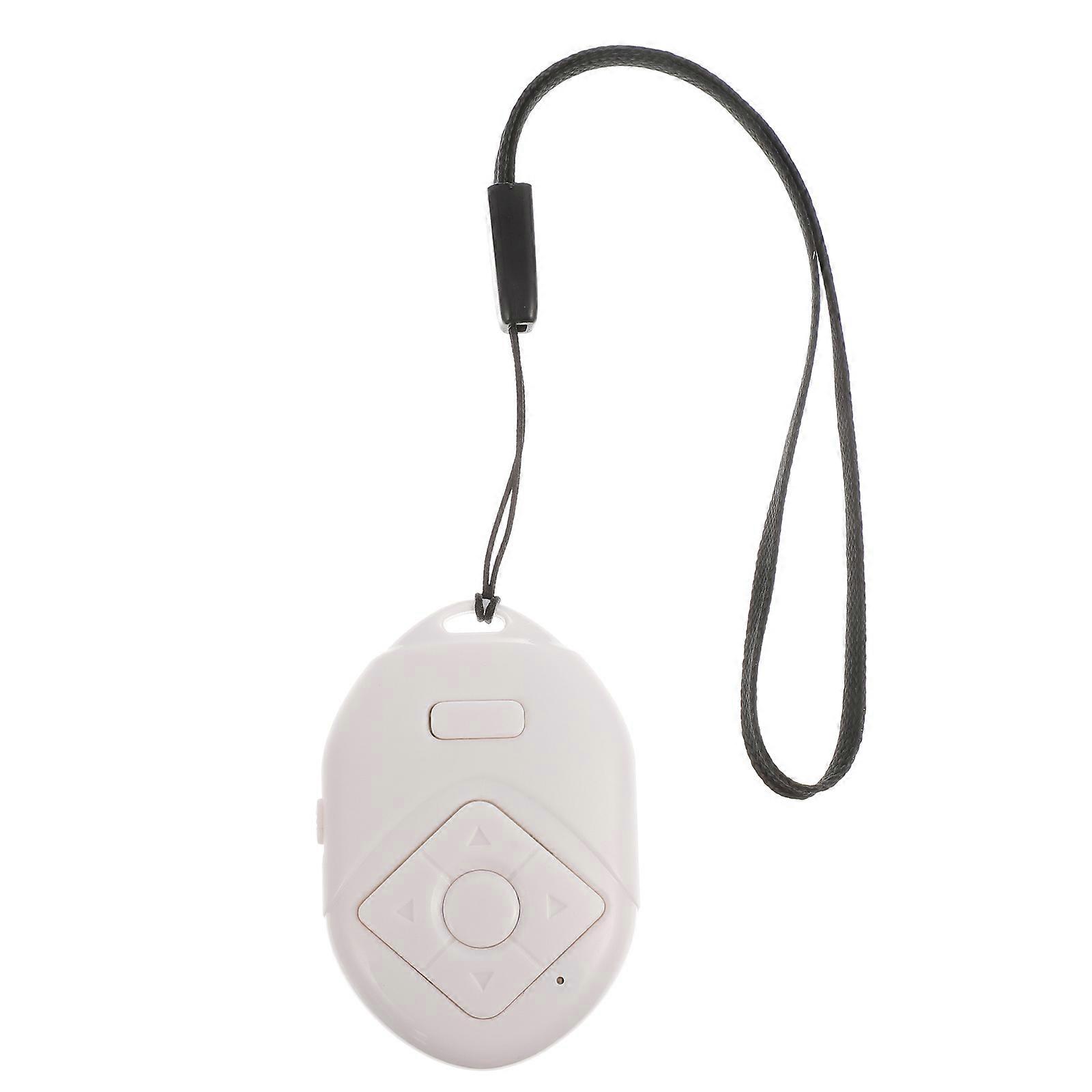 High Sensitive Chip Mobile Phone Wireless Camera Shutter Remote Controller For Selfie Taking 1Pack White