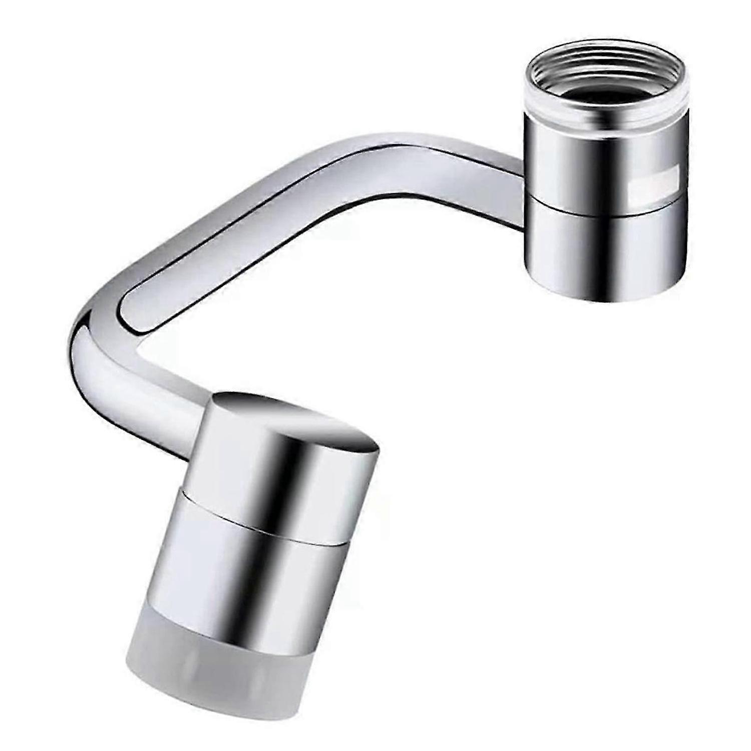 Universal 1080° Rotating Faucet Extender Aerator, Solid Brass Universal Splash Filter Faucet