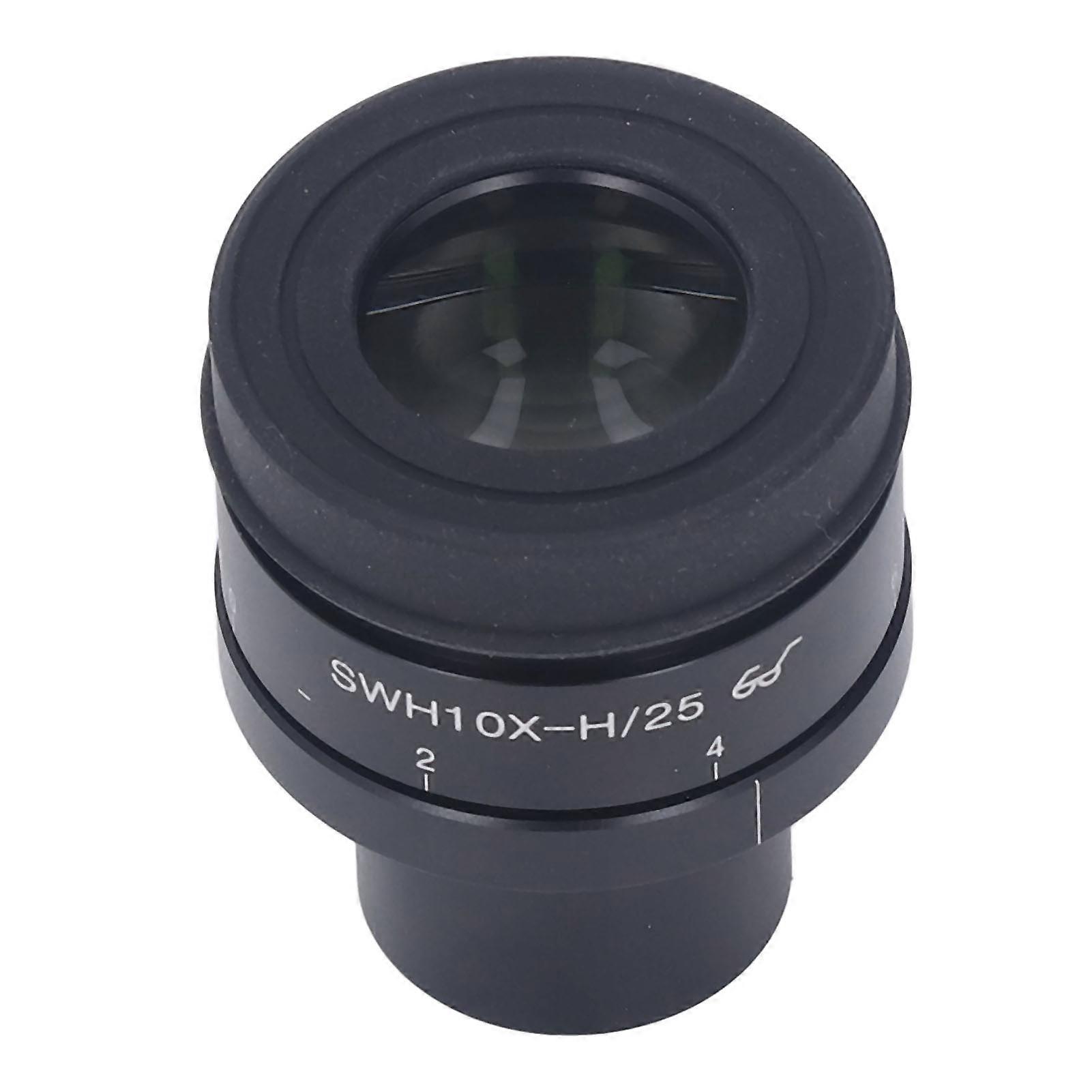10X Wide Angle Microscope Eyepiece 30mm Aluminum Alloy Clear Image
