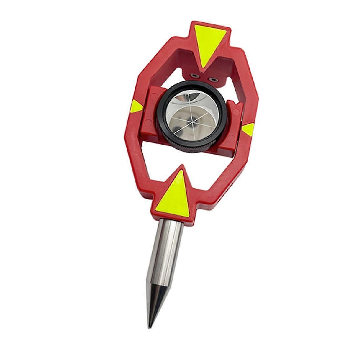 Mini Prism Silvering Reflector for Total Station Surveying Point Constant +17.5MM Accessories Topogr