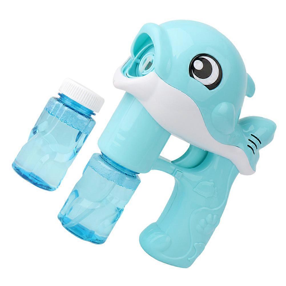 Kids Dolphin Toy Electric Bubble Maker for Play 1Set