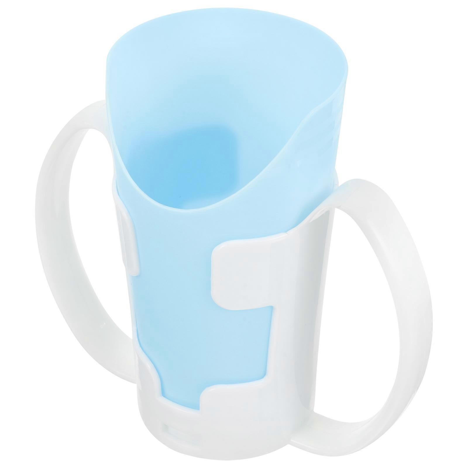 3Pcs Convalescent Drinking Cups Suitable For Maternity And Disabled Individuals Featuring Inclined Mouth Design For Portable Use