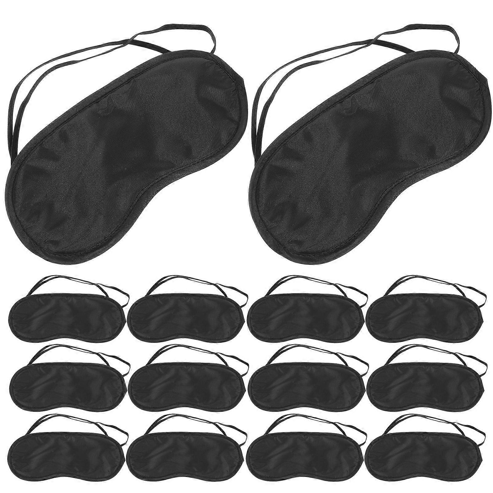 Softer Sleep Masks 32Pcs Eye Covering Simple Design Blocks Light Ideal for Sleeping on Flights and in Cars