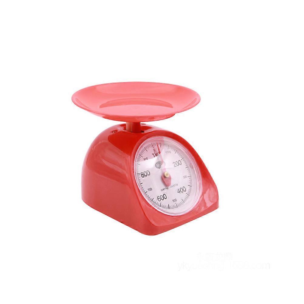 Accuracy Food Scale Retro Round Kitchen Weighing Scale for Kitchen 2Pcs